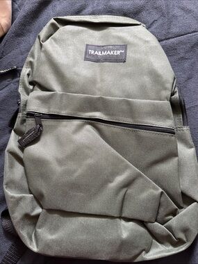 Trailmaker Olive Green Kids Backpack